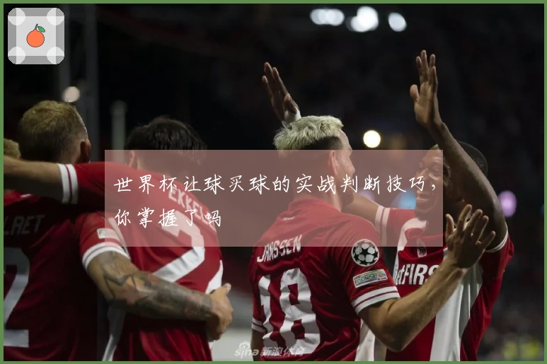世界杯让球买球的实战判断技巧，你掌握了吗