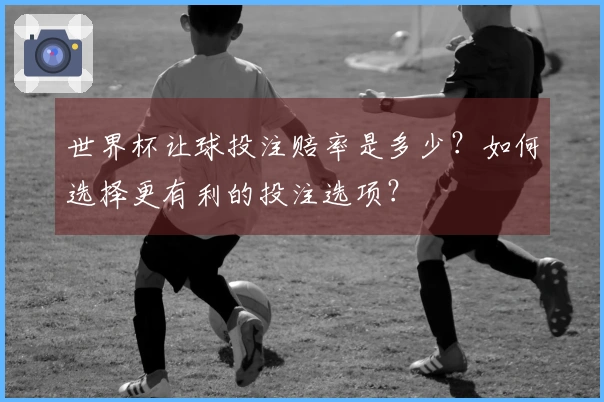世界杯让球投注赔率是多少?如何选择更有利的投注选项?