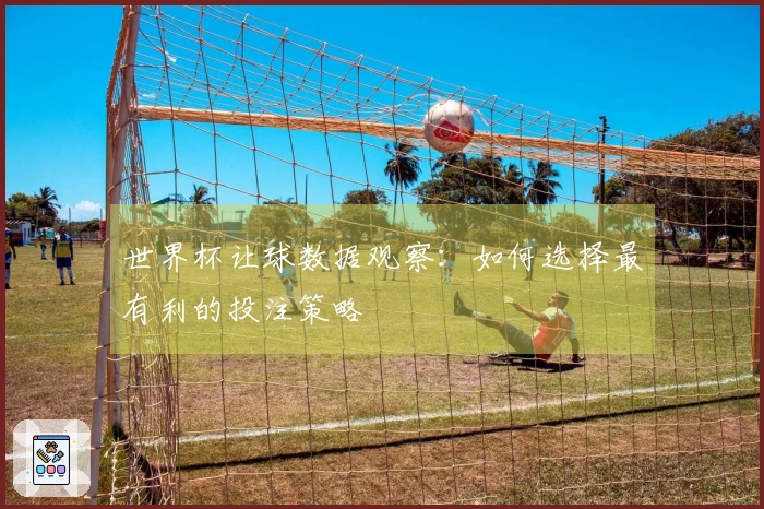 世界杯让球数据观察：如何选择最有利的投注策略